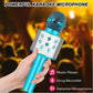 Bluetooth Karaoke Microphone Wireless: Portable Handheld Mic For Kids Adults Singing - Perfect For Christmas Birthday Holiday Pa