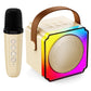 Karaoke Machine, Portable Bluetooth Speaker With Wireless Microphones, Birthday Family Party Gifts For Kids Girls Boys 3 4 5 6 7 8+ Year Old, Toddler Toys