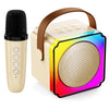 Karaoke Machine, Portable Bluetooth Speaker With Wireless Microphones, Birthday Family Party Gifts For Kids Girls Boys 3 4 5 6 7 8+ Year Old, Toddler Toys