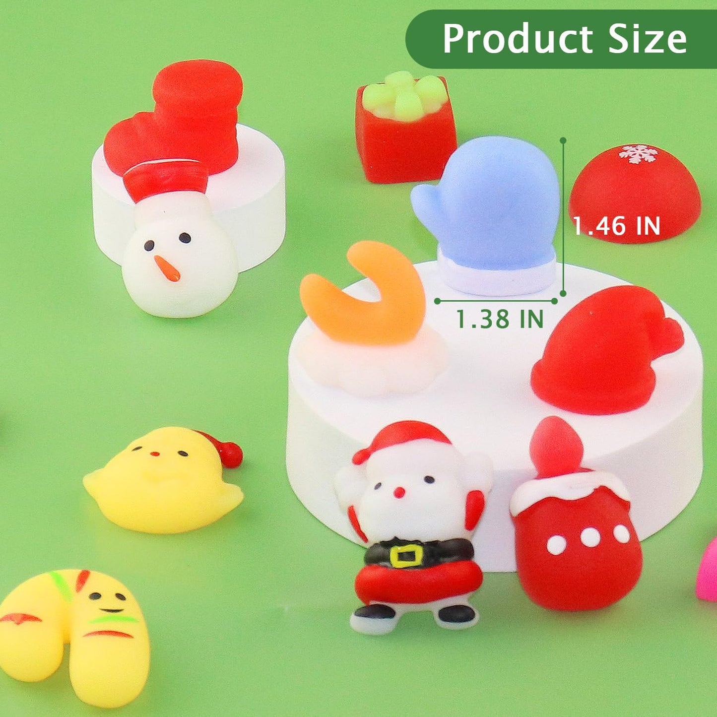NANEEZOO Squishy Toys  Random 30 Pack Mini Squishy Mochi  Party Favors for Kids 4-8 8-12  Stress Relief Toys for Boys Girls Goodie Bags Xmas Gifts Classroom Prizes (30 Pack)