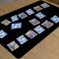 Biouai Mtg Playmat For Tcg Card Playing Game - 2Pcs Black Stitched Play Mat With Tube For Cards Gameplay, Mtg, Yugioh, Magic The