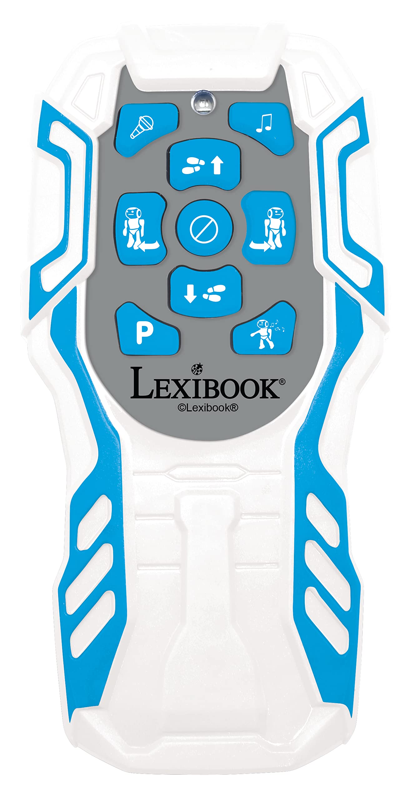 Lexibook Rob16 Powerman, First Smart Interactive Learning Robot Toy For Kids Dancing Plays Music Boy Girl, White/Blue