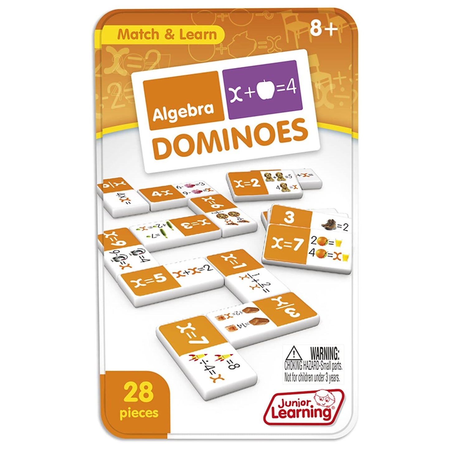 Junior Learning Jrl497-2 Algebra Dominoes - 2 Each