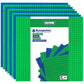 Bestoyz Building Bricks Baseplates Multipack, 32X32 Stud, 8 Pack Of Base Plates In Blue & Green, Base For Building Blocks Creations, 10X10 In. (25.5X25.5 Cm)