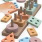 Montessori Toys For 1 2 3 Year Old Boys Girls, Wooden Sorting & Stacking Toys Puzzles For Toddlers 1-3, 1 2 Year Old Girl Boy Bi