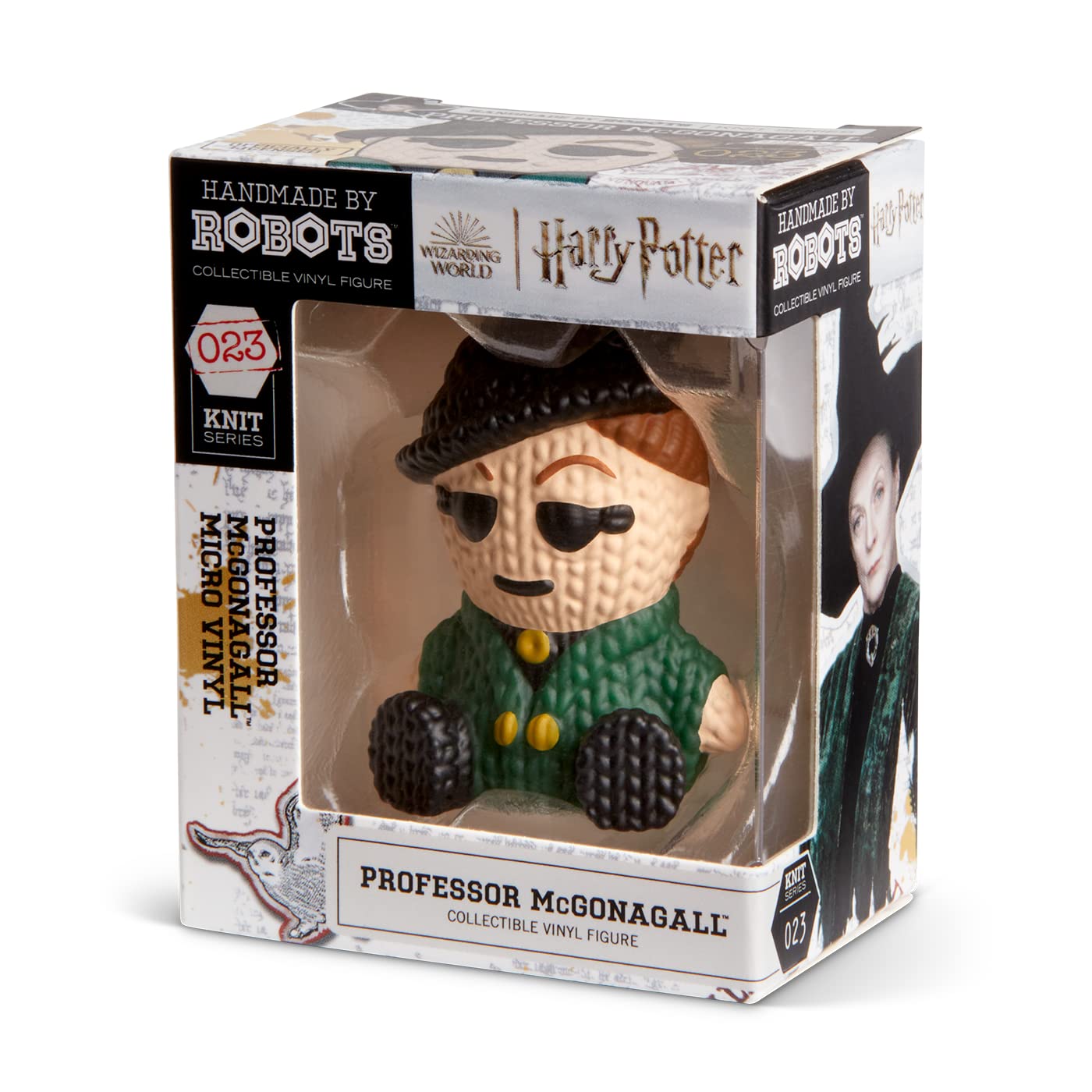 Handmade by Robots Micro Vinyl Figure - Professor McGonagall #023, 1.75", Multicolor, Vinyl, One Size