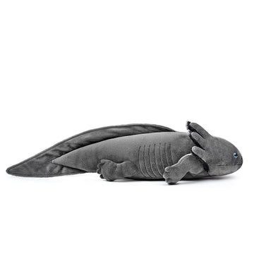 ZHONGXIN MADE Axolotl Plush - Gray 20" Stuffed Animal, Realistic Polyester Toy, Unique Gift for Kids