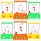 Lewtemi 32 Pcs Handheld Water Game Arcade Water Ring Mini Basketball Flower Toss Rings Handheld Fish Water Game 90S Toys Mini Re