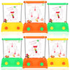 Lewtemi 32 Pcs Handheld Water Game Arcade Water Ring Mini Basketball Flower Toss Rings Handheld Fish Water Game 90S Toys Mini Re