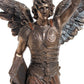 16.5 Inch Archangel - Saint Raguel Cold Cast Bronze Figurine