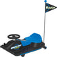 Razor Crazy Cart Shift Electric Go Kart for Kids 6+, 12V Drifting, High/Low Speed, Black/Blue, Max Weight 120 lbs