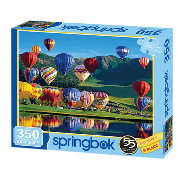 Springbok'S 350 Piece Jigsaw Puzzle Balloon Bonanza - Made In Usa