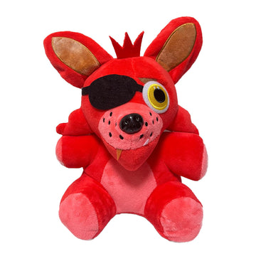Vurezza Fnaf Nights Plush Toy - Five Nights Foxy Plushies Stuffed Animal Doll - Red Fox Plush Figure Toys For Games Fan, Boys & 