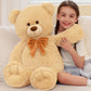 Tezituor Big Teddy Bear Stuffed Animal  36 Large Plush Soft Bear Toys Baby Shower Decor Christmas Valentines Gifts for Girls Boys Girlfriends  Brown