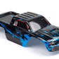 SummitLink Custom Body Compatible for 1/10 Scale RC Car or Truck (Truck not Included) (Muddy Blue Over Black)