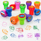 Cinrobiye 24 PCS Gone Fishing Party Stampers,Summer Fishing Birthday Favors for Boys Girls, Little Fisherman Party Supplies, Cla