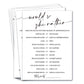 Wedding Shower Games Cards, Would She Rather Bridal Shower Game For 25 Guests, Engagement Party Wedding Games For Guests, Minima