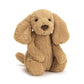 Jellycat Bashful Toffee Puppy Stuffed Animal, Small, 7 inches