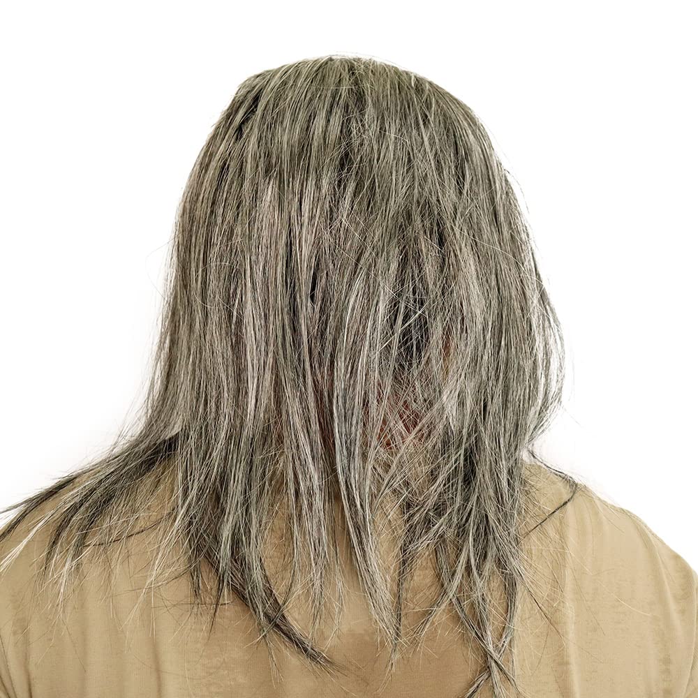 Halloween Novelty Scary Latex Witch Mask Novelty Dressing Up For Halloween Party Realistic Old Man Face