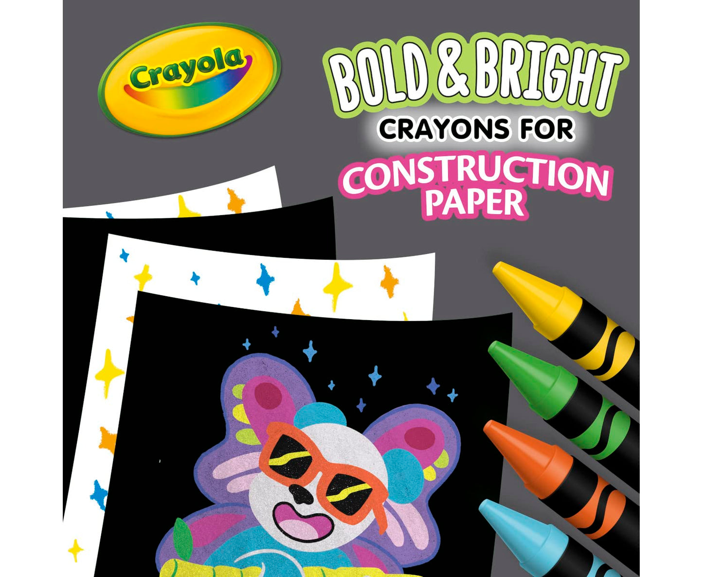 CONSTRUCTION PAPER CRAYONS 24/PK