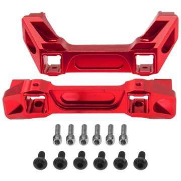 Vgoohobby Aluminum Alloy Front & Rear Bumper Mount RC Servo Stand #8237 Compatible with Traxxas TRX4 TRX-4 1/10 RC Crawler Upgra