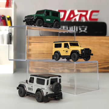 Ldarc 1:64 Scale Mini Rc Truck Rtr Rc Rock Crawler 2.4Ghz Hobby Grade Remote Control Car Model Vehicle Rc Buggy (R01-Yellow)
