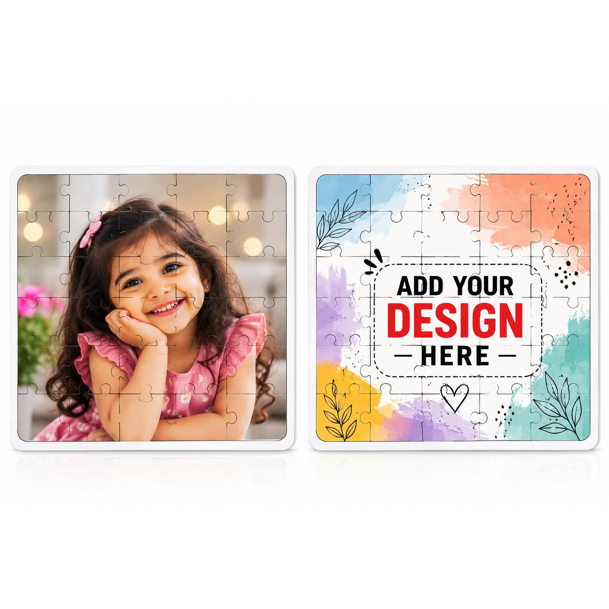 Customised MDF Wooden Jigsaw Puzzle 30 Pieces, 6 x 8 Inch