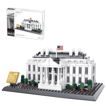Caximsy White House Model Building Block Sets 770 Pieces Washington Famous Landmark Architecture Gifts For Adults And Kids