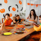 Funnymoom 24 Sets Thanksgiving Turkey Craft Kit for Kids, Thanksgiving DIY Plate Craft Make a Turkey Arts Fall DIY Plate Kit for
