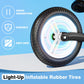 Ridego Light-Up Balance Bike 3 Year Old,Lightweight 12Inch Toddler Bike For 2-5 Year Old Boys Girls,Push Bicycle With Inflatable