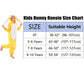 TYONMUJO Animal Onesie Costume for Kids Halloween Costumes for Girls Boys Cosplay Outfit Rabbit Bunny Yellow 110