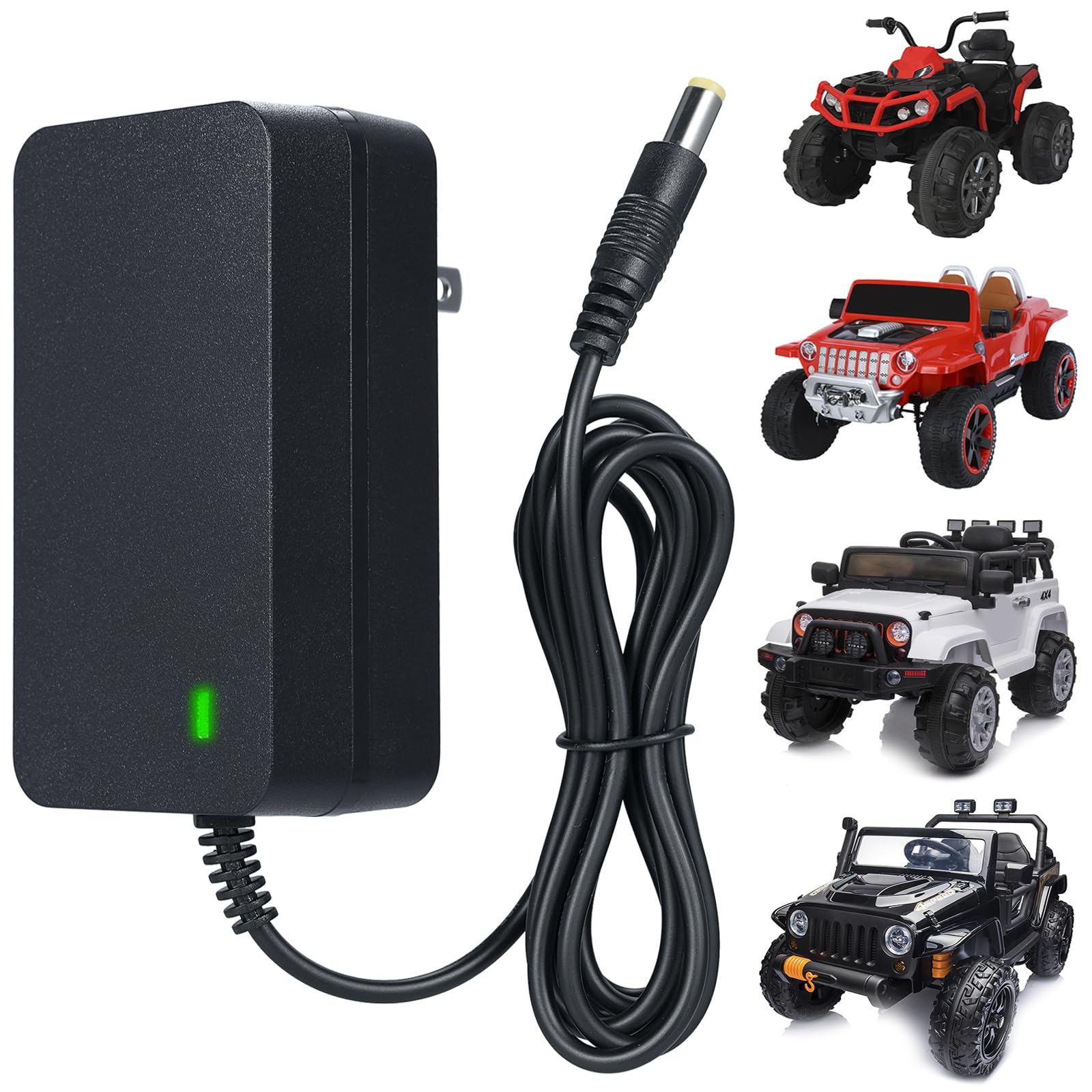 24V Battery Charger For Ride On Toys,24V Charger For Ride On Car Best Choice Products Suv Powered Accessories,24 Volt Kids Batte
