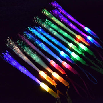 M.Best 12Pcs Glow Sticks Party Supplies, 3 Modes Colorful Flashing Led Light Up Glow Wands Sticks For Party Favors