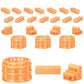 Custom Civilizations for Catan Board Game | Replacement Player Sets | Settlers Pieces | Base Cities Settlements Roads | 3D Printed | (Rome Base Set)