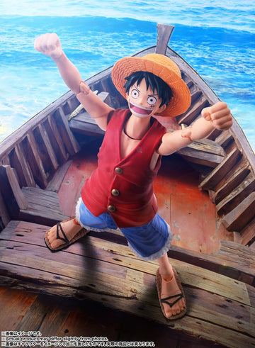 TAMASHII NATIONS - One Piece - Monkey D. Luffy -Romance Dawn-, Bandai Spirits S.H.Figuarts Action Figure