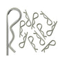 100-Pack Universal RC Body Clips Pins for All 1/10 1/12 Scale Redcat HPI Himoto HSP Exceed RC Car Parts Truck Buggy Shell Replac