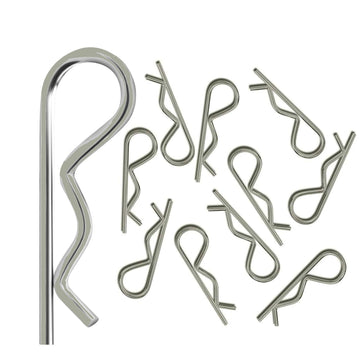 100-Pack Universal RC Body Clips Pins for All 1/10 1/12 Scale Redcat HPI Himoto HSP Exceed RC Car Parts Truck Buggy Shell Replac