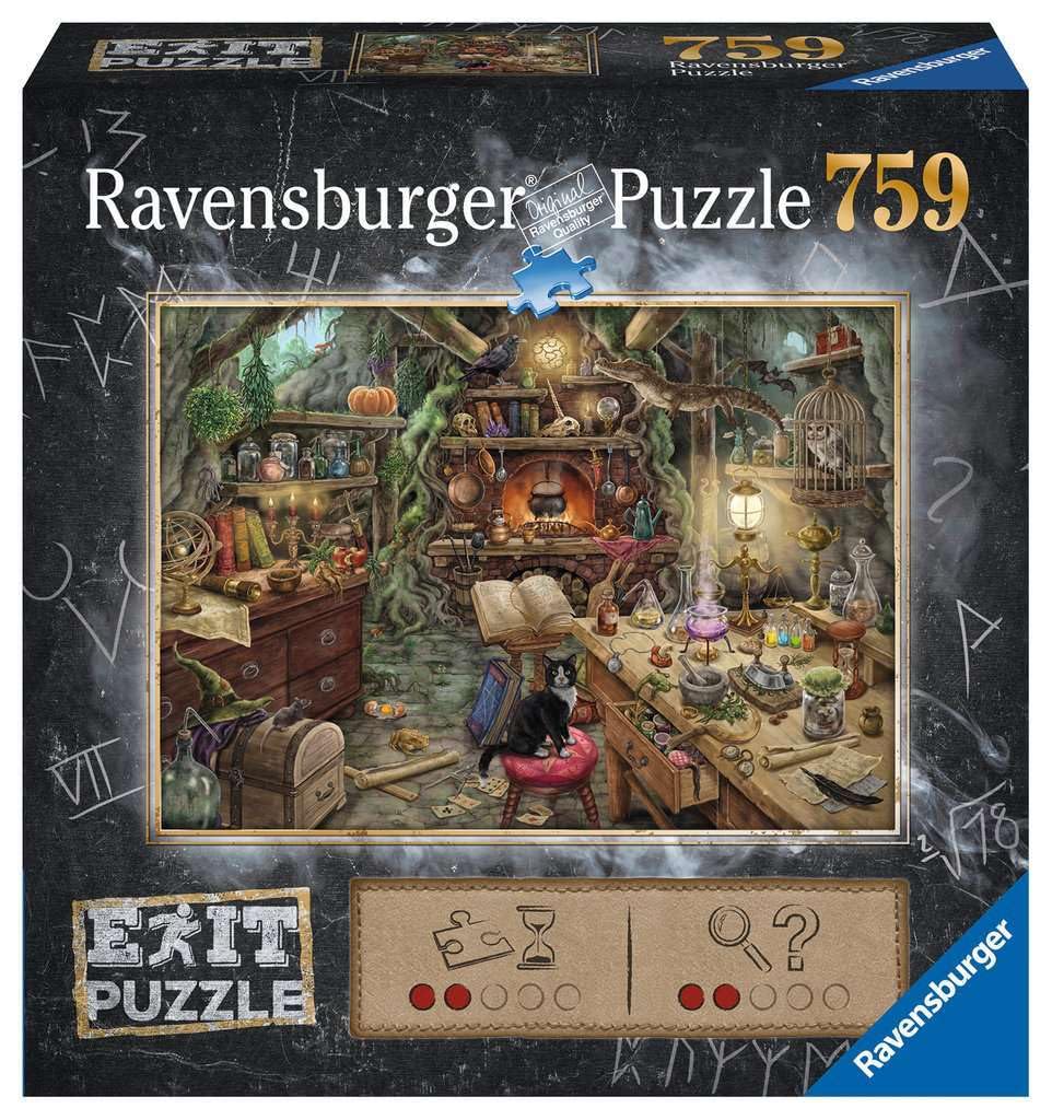 Ravensburger Exit Puzzle – Witch’S Kitchen 759Pc Mystery Jigsaw Puzzle