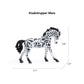 Uandme 8Pcs Big Horse Mare And Stallion Toy Figures, Plastic Horse Figurines, Horse Animal Toys For Girls And Boys, Horse Club Cake Topper Party Decoration