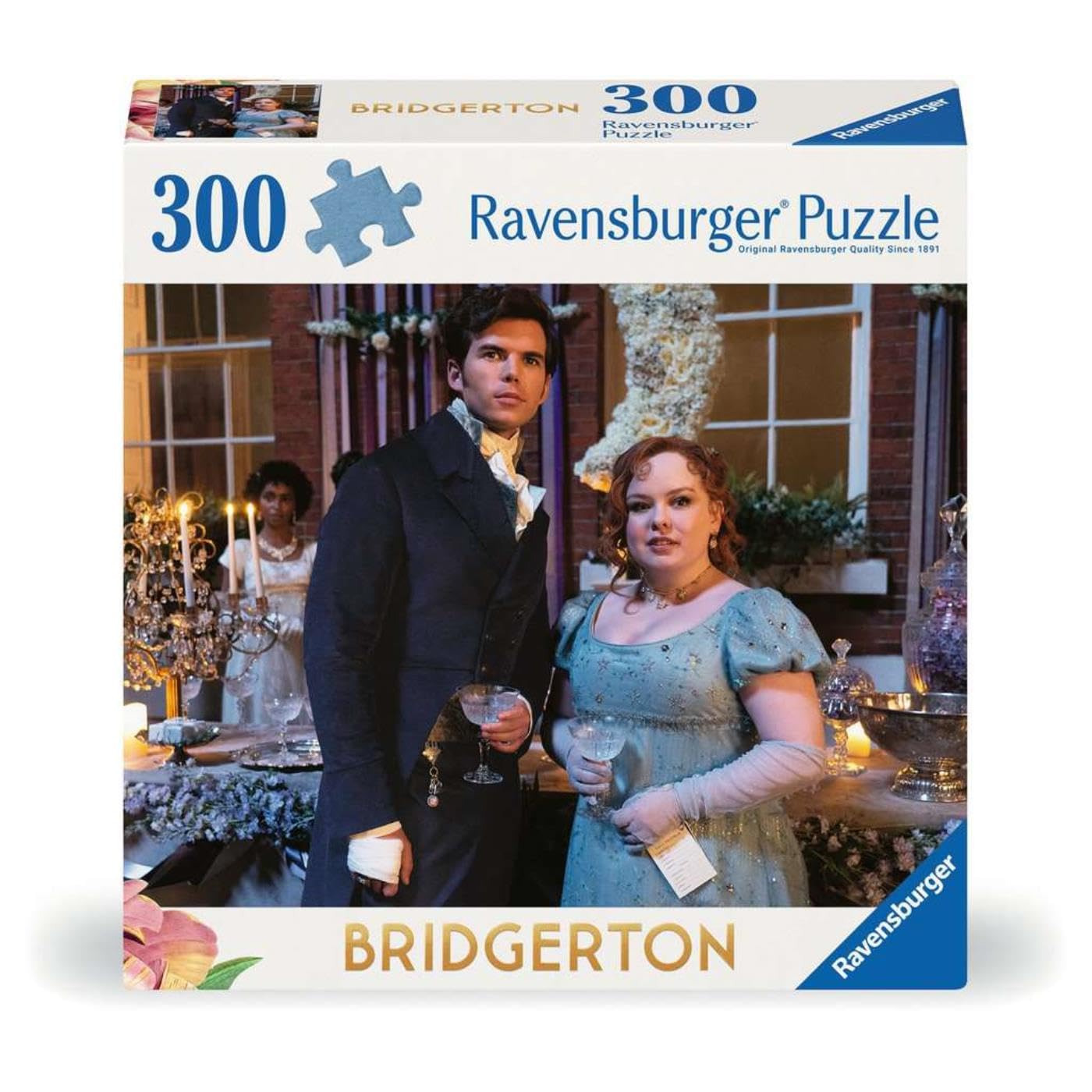Ravensburger 300 Piece Jigsaw Puzzle | Eco-Friendly Cardboard | Multicolor | Bridgerton Regency Era Design