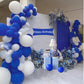 154Pcs Royal Blue Balloons Garland Arch Kit In Different Sizes 5/10/12/18 Inch Royal Blue Balloons For Birthday Party Decoration