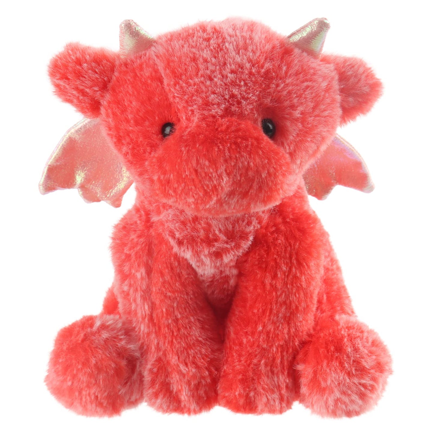 Apricot Lamb Toys Plush Red Plush Dragon Dinosaur Stuffed Animal Soft Cuddly Perfect For Child 8 Inches