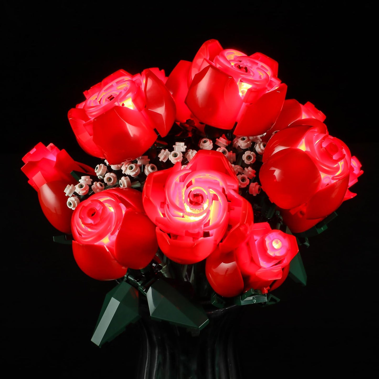 LIGHTAILING LED Light Kit for Lego 10328 Bouquet of Roses - Colorful Plastic Lighting Compatible with Lego Building Blocks