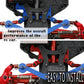Rcarmumb Steering Set Upgrades Part for 1/10 Arrma Granite/Senton/Typhon 4X4 3S BLX & Mega 550,Big Rock 4X4,Outcast/Kraton 4x4 4