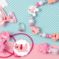 Lewtemi 12 Pieces Mini Resin Axolotl Charm Valentine'S Day Axolotl Tiny Animal Figurine Gifts Miniature Garden Landscape Aquarium Dollhouse Ornament Potted Plants Decoration Diy Crafts (Pink)