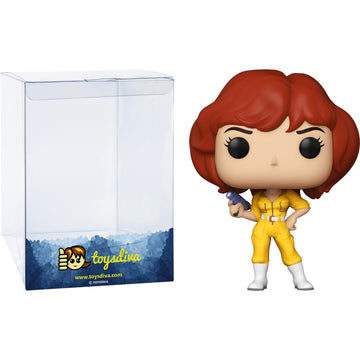 April O'Neil (Specialty Series): P?O?P?! Retro Toys Vinyl Figurine Bundle With 1 Compatible 'Toysdiva' Graphic Protector (034-52