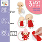 Craftiloo Fairy Sewing Kits For Little Girls 5 Easy Projects For Children Beginners Sewing Kit Kid Crafts Make Your Own Felt Pil