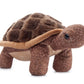 The Petting Zoo Tortoise Plush Toy - 9 Inch Brown Stuffed Animal for Kids, Model 421110