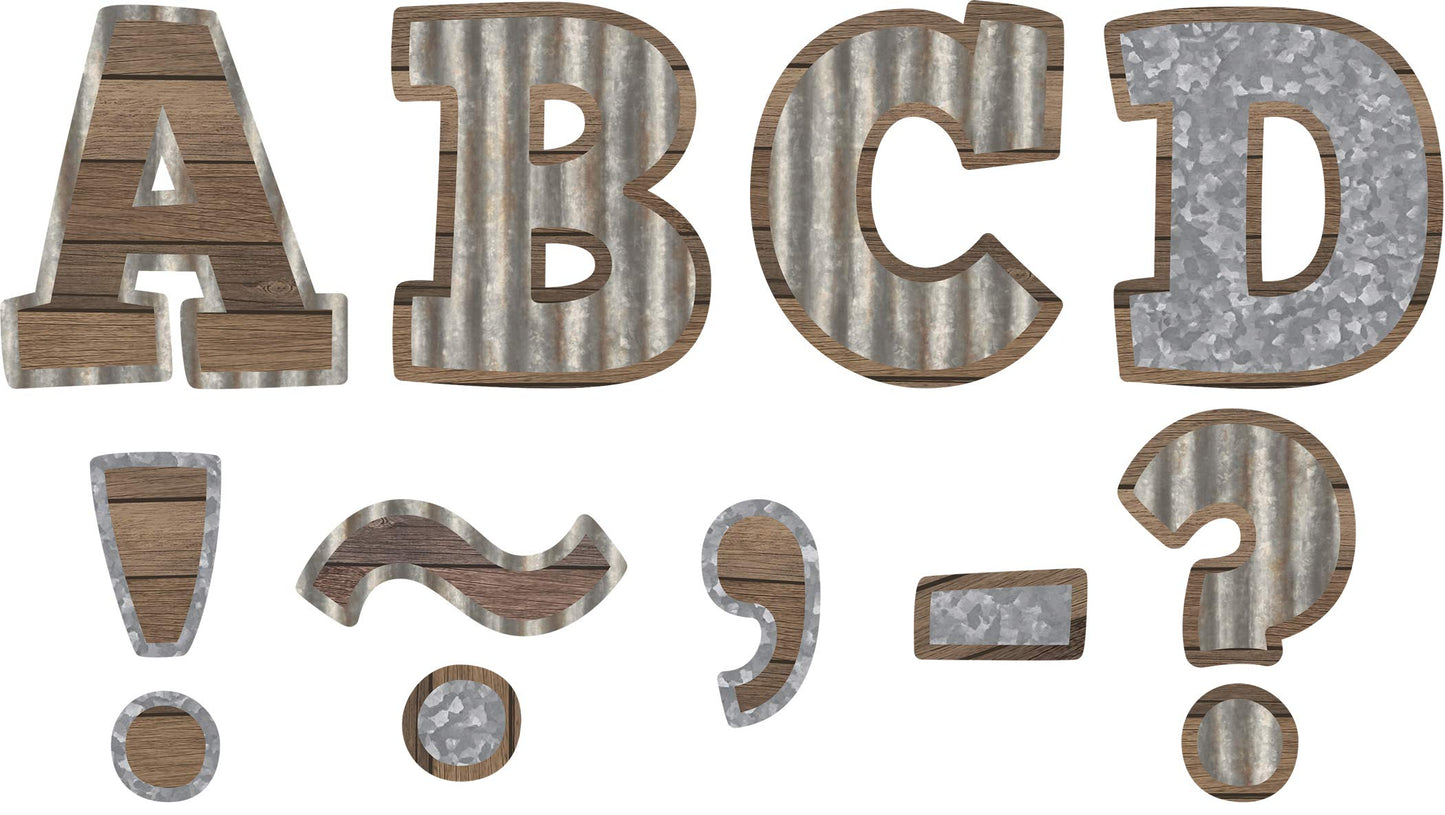Bold Block 3In Magnetic Letters