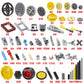 Habow 852Pcs Technic-Parts Gears-Axle-Pin-Connector Compatible With Lego-Technic, Shock-Absorber Wheels Chain Link Frame Joints